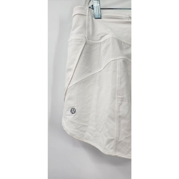 Lululemon Mesh Over Miles Short *3" White Size 12 Running Outdoor Athletic - Picture 8 of 12